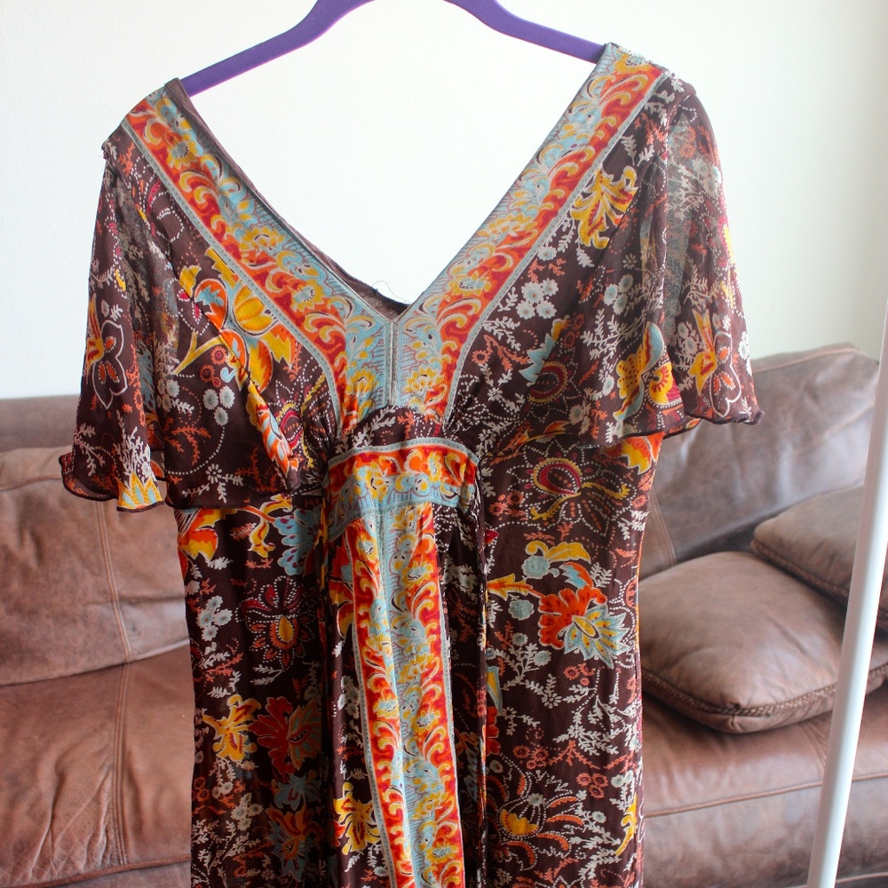 Paisley Boho Dress